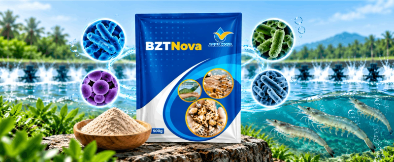 Bao bì sản phẩm BZTNova của Aqua Nova