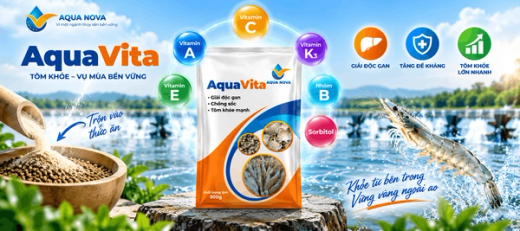 Bao bì sản phẩm Aqua Vita của Aqua Nova