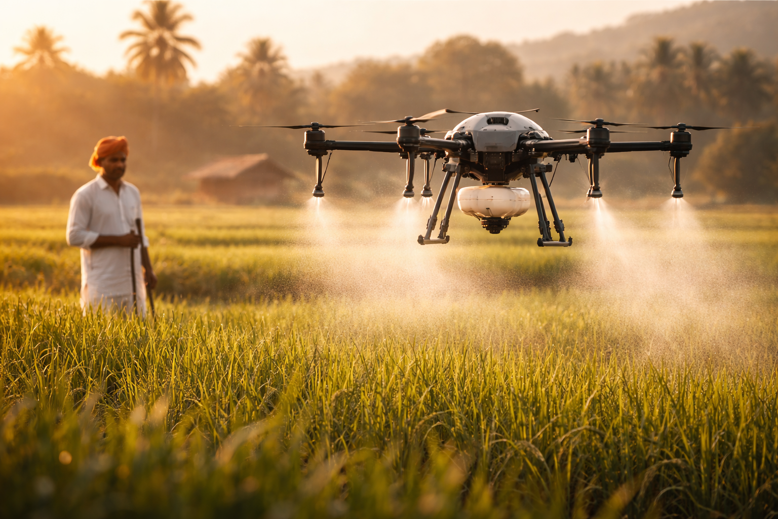 The Rise of Agri-Drones: How Indian Farmers Are Adopting UAV Technology