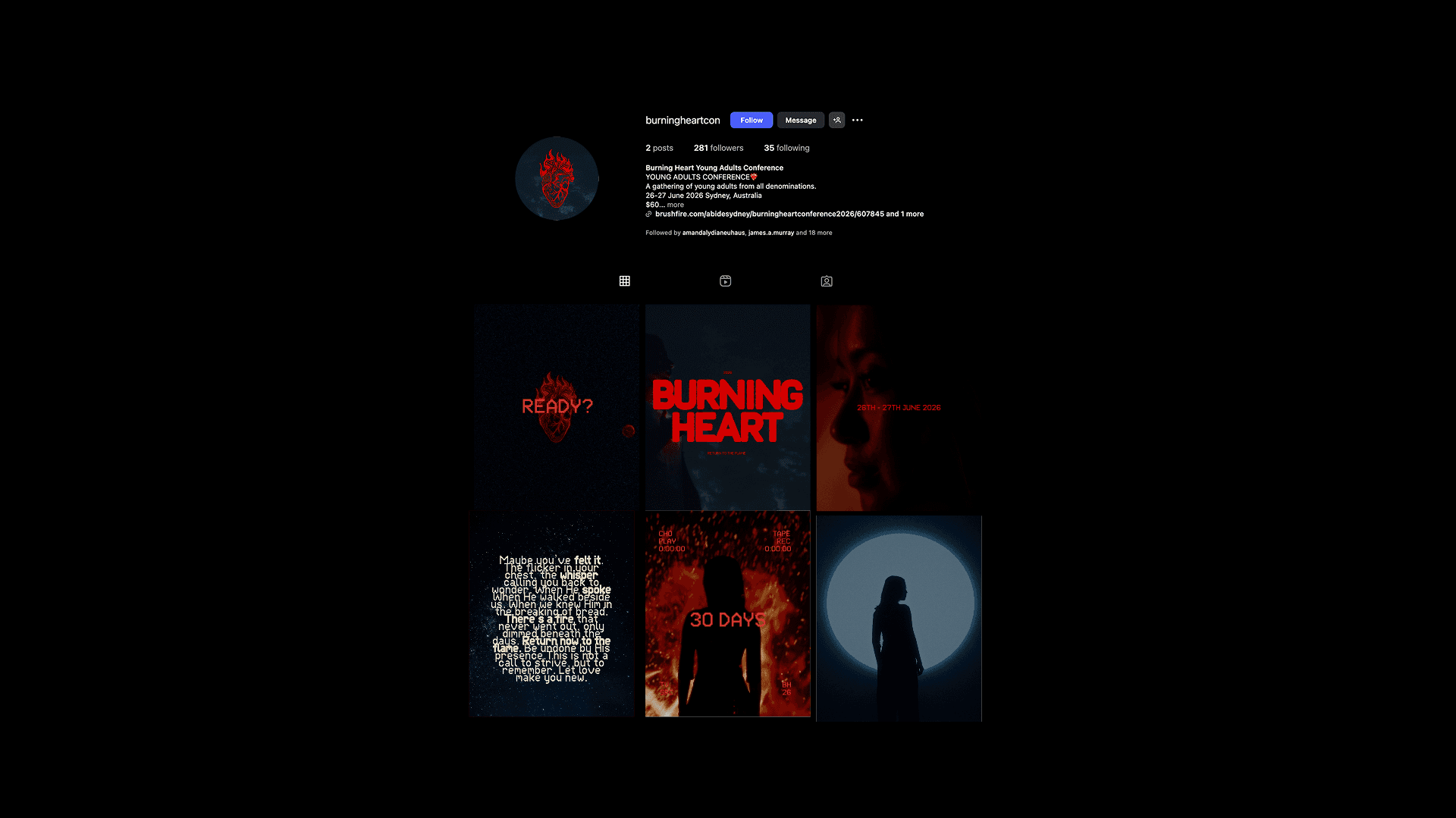 Burning Heart Conference — 12