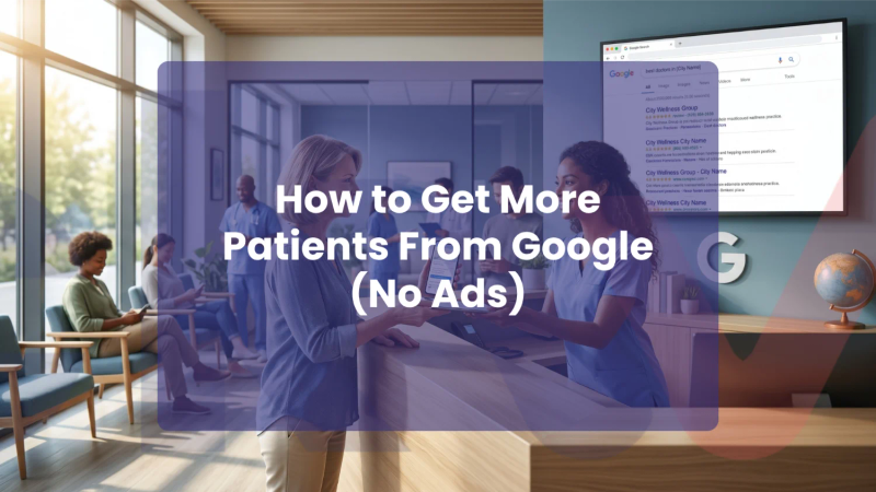 How to Get More Patients From Google Without Paying for Ads