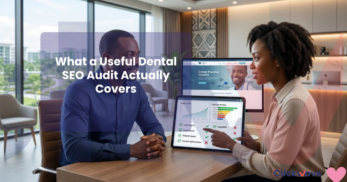 What Is a Free Dental SEO Audit and What Should It Actually Tell You?
