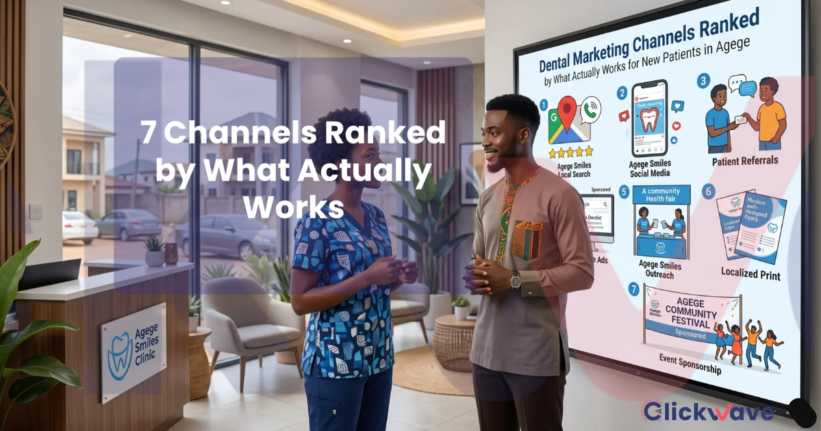 Dental Marketing for New Patients: 7 Channels Ranked by What Actually Works