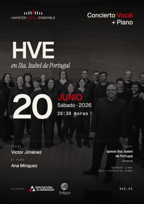 Cartel: HVE en Sta Isabel de Portugal