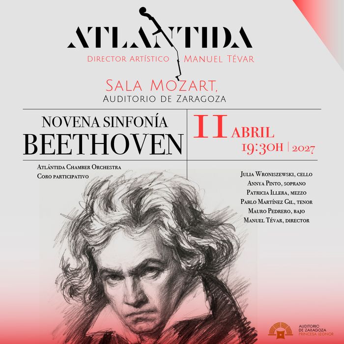 Cartel: Novena Sinfonía de Beethoven