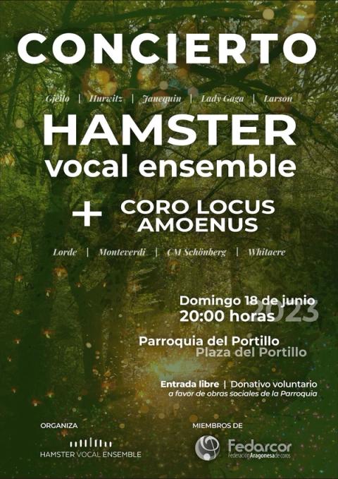 Cartel: Concierto con Locus Amoenus