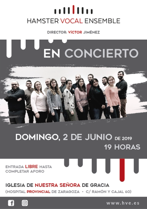 Cartel: En concierto · Hospital Provincial