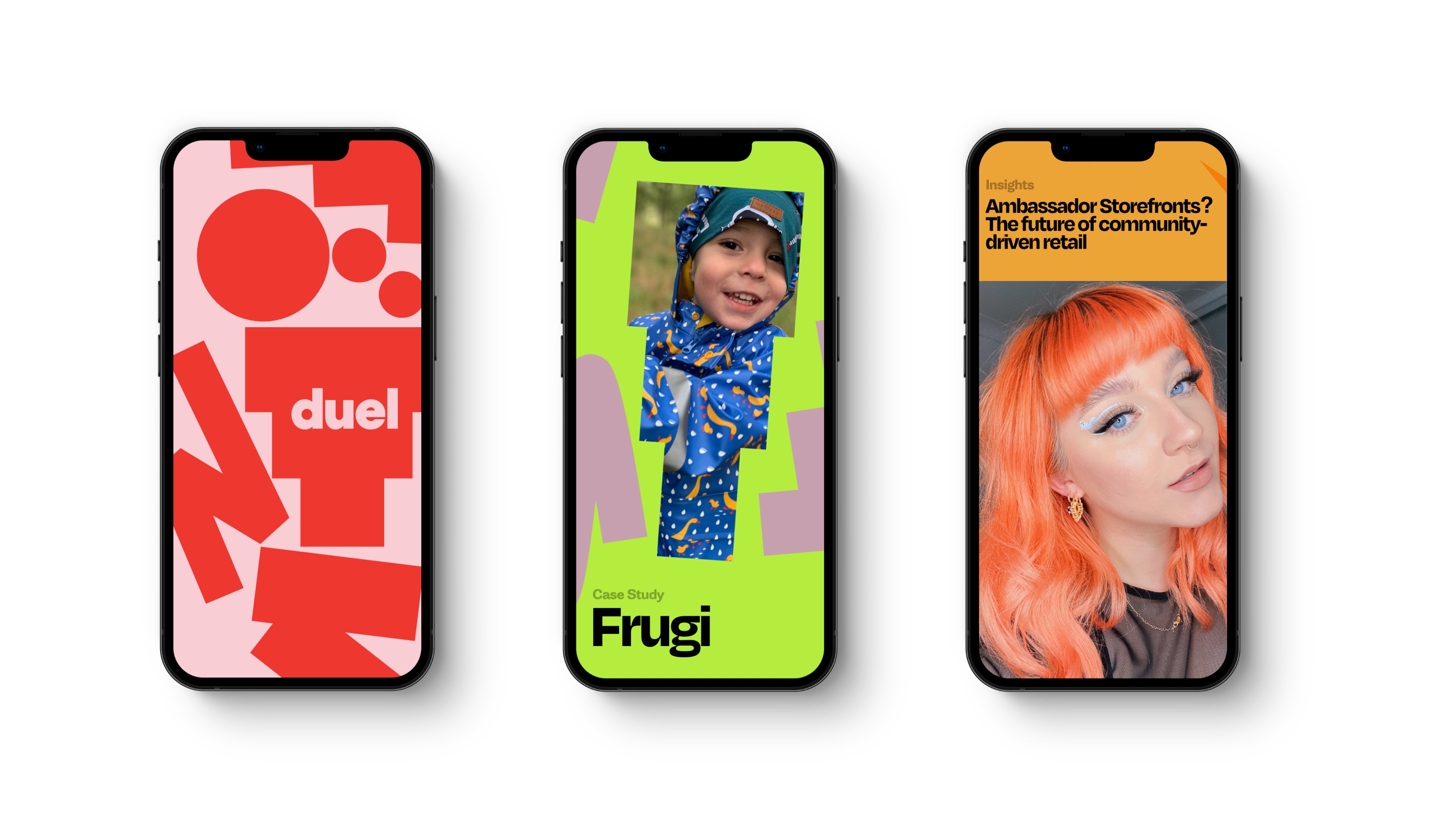 An image of Duel app and ui in an iphone