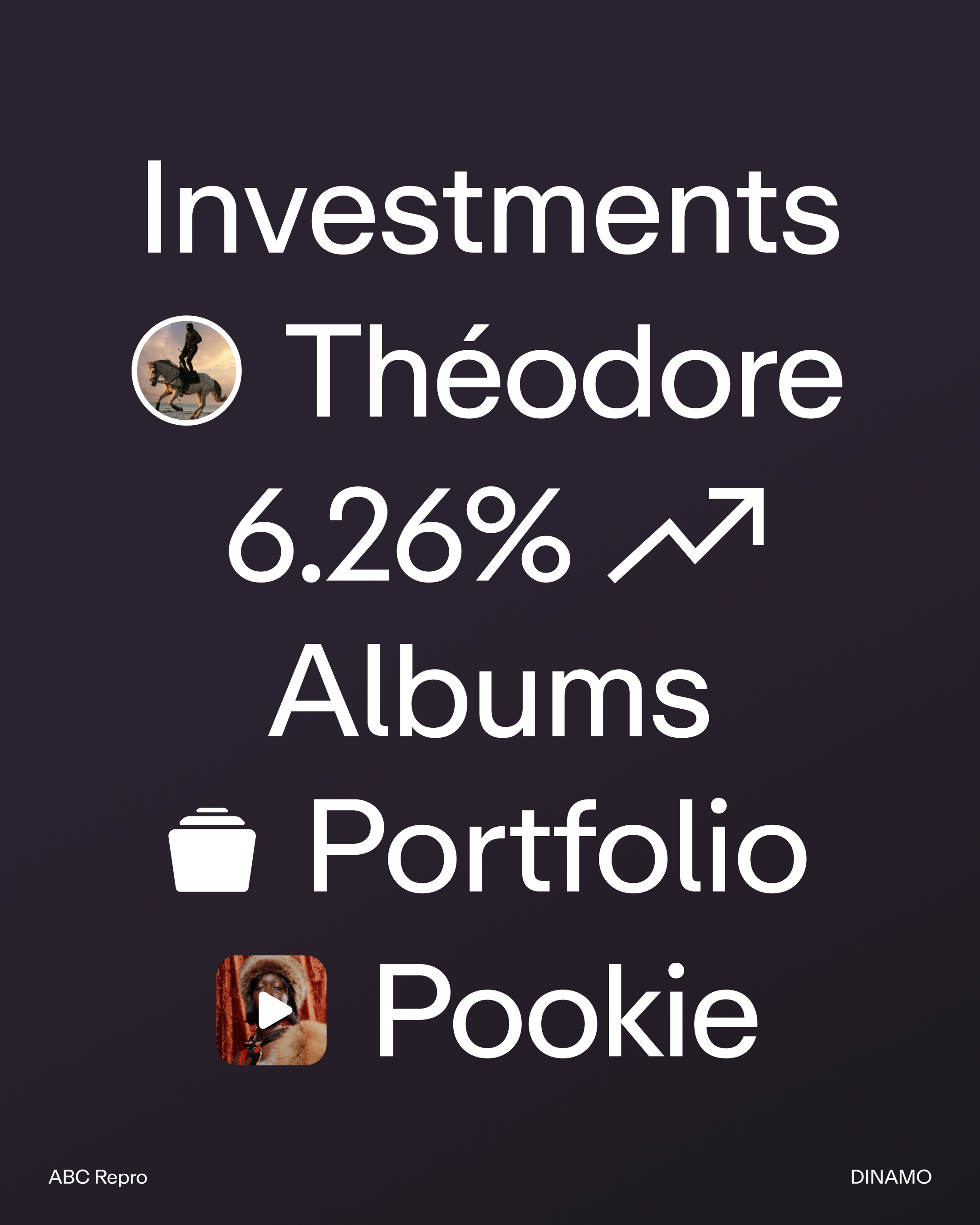 An image of Bolero brand typography system showing the graphic language as a key visual