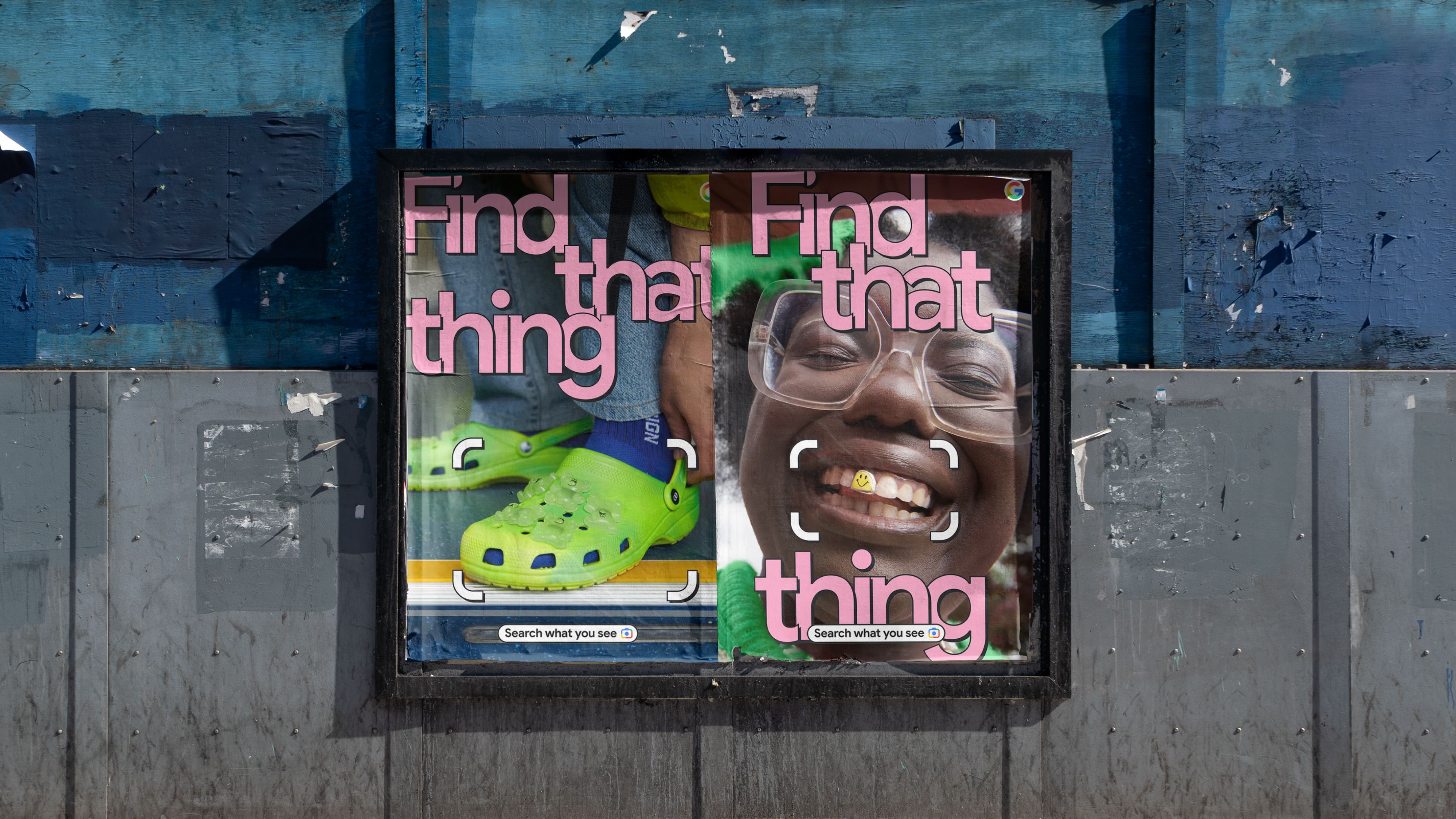 An image of Google Lens Find That Thing Campaign