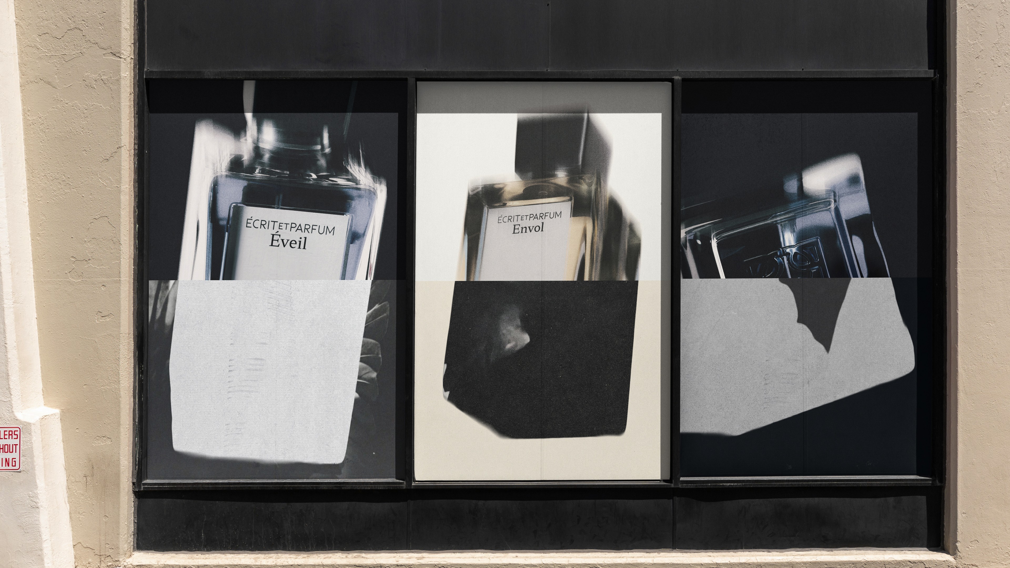 Écrit et Parfum campaign art direction creative