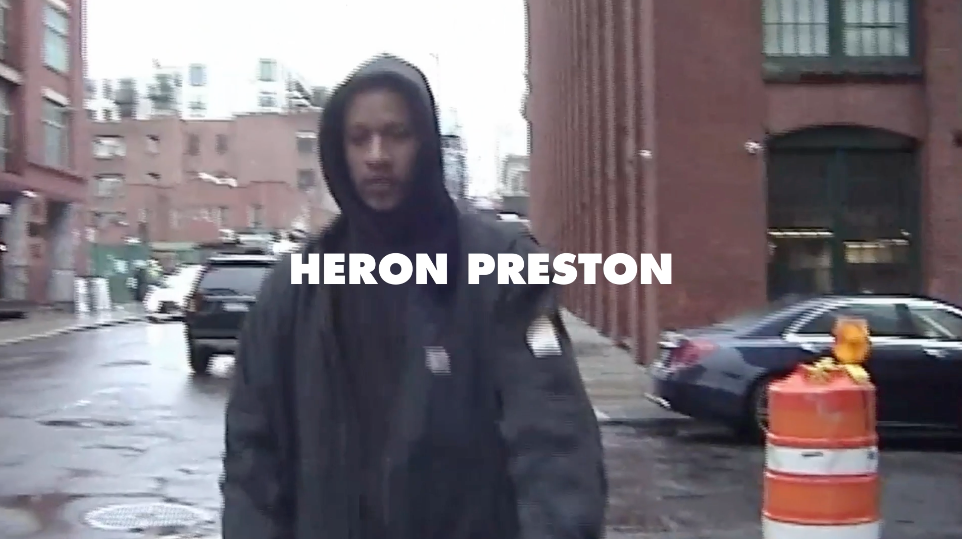 A Video Heron Preston Un-Fuck The World marking campaign as a film documentary series