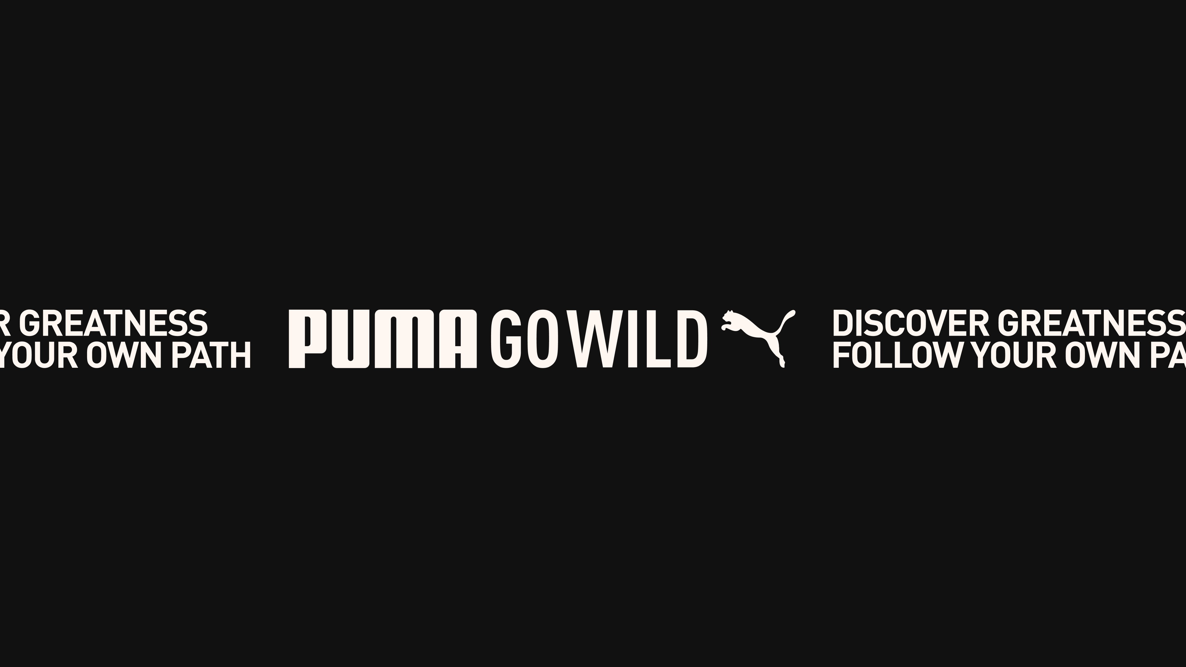 An image of Puma Go Wild logo as a key visual