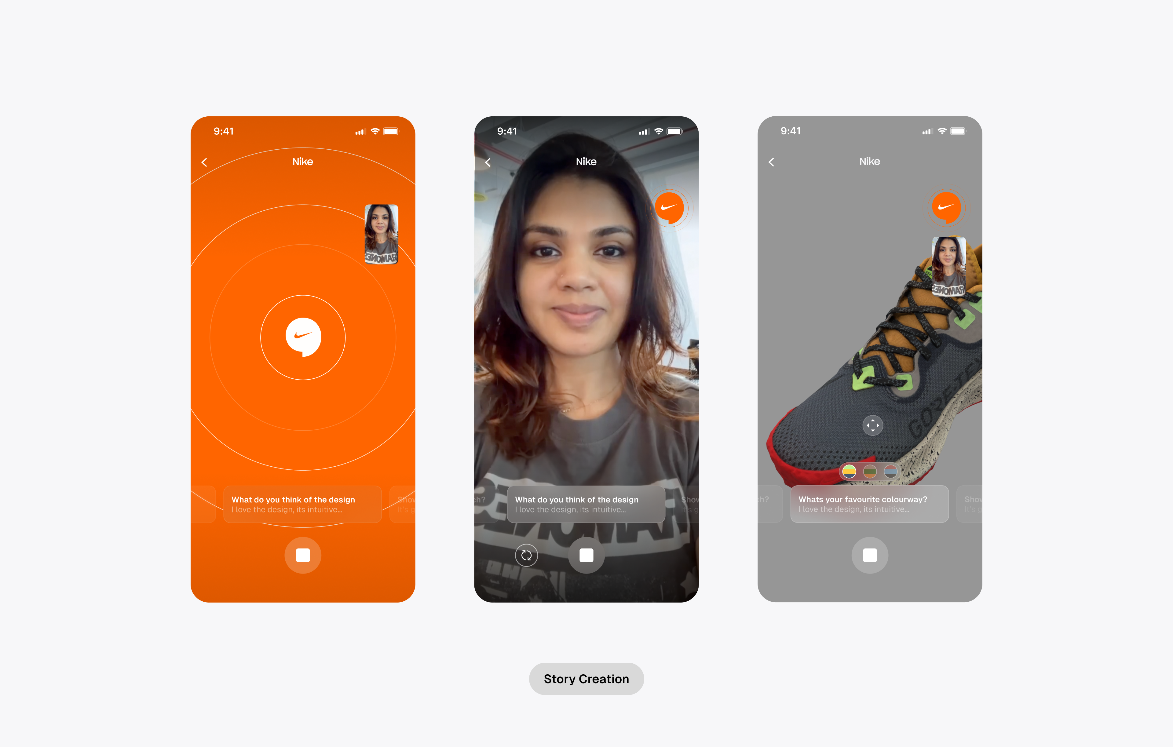 An image of Vurvey product UI and UX