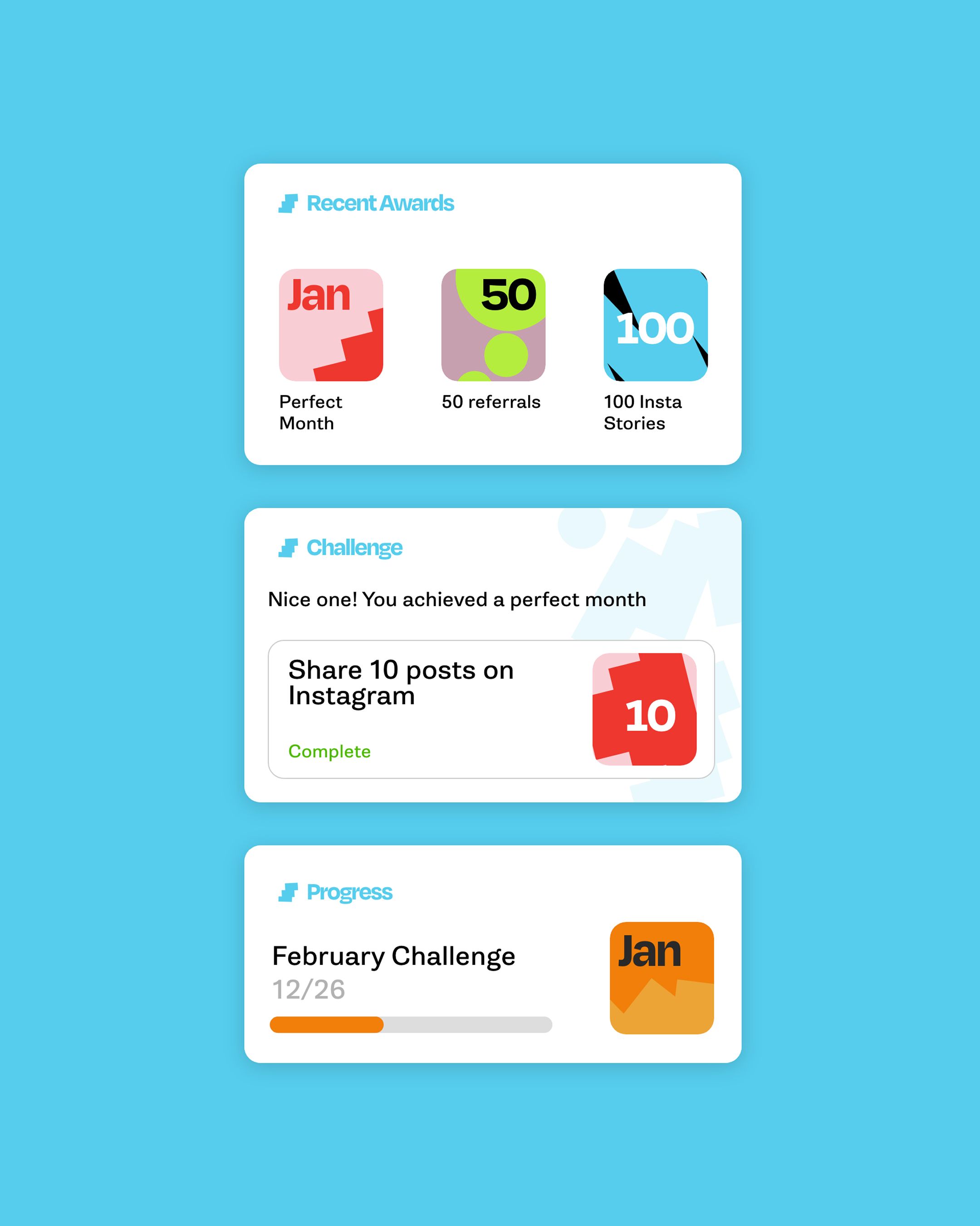 An image of Duel app ui and components