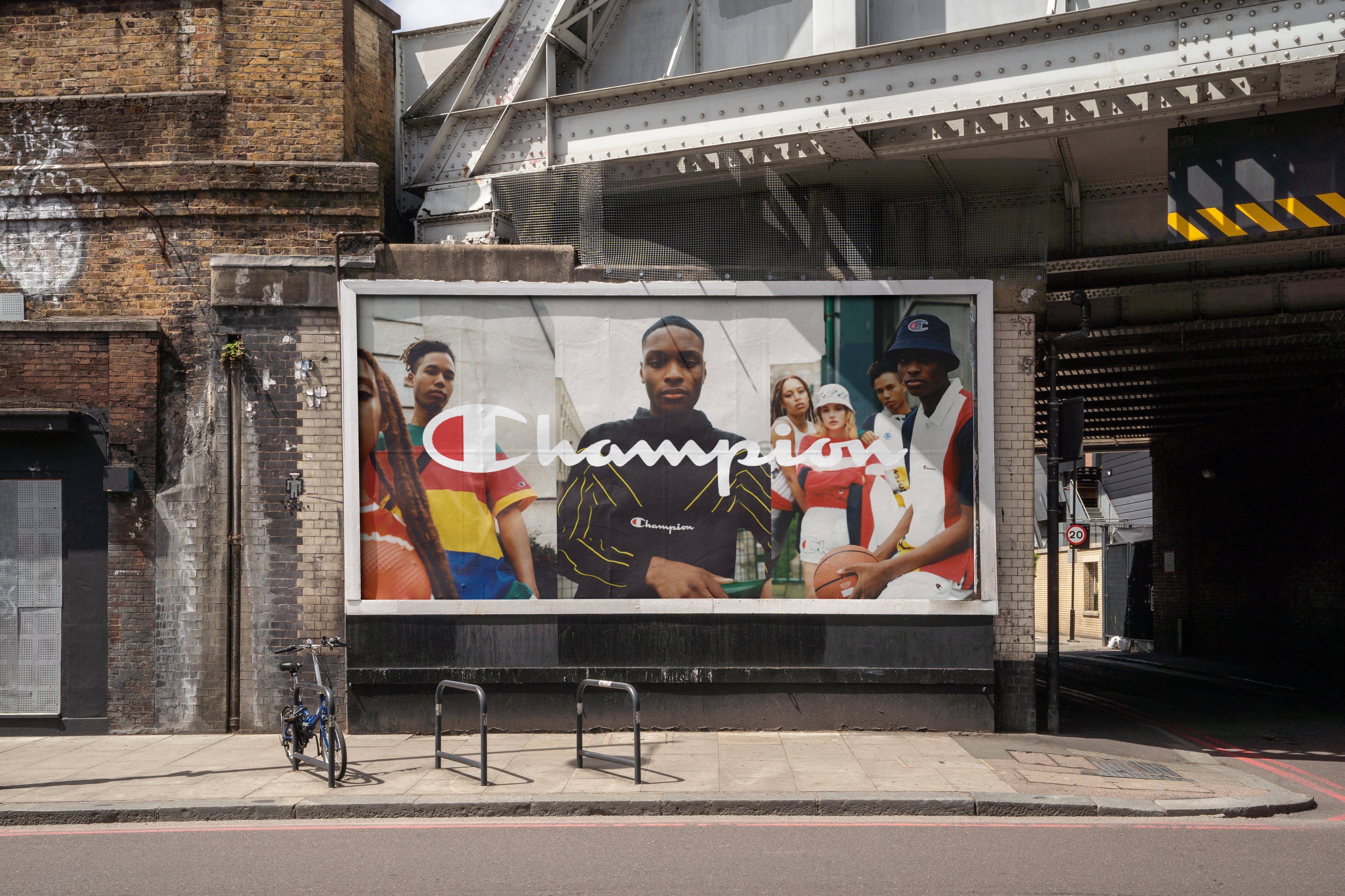 An image of Champion We Champion campaign showing film photography marketing social content 