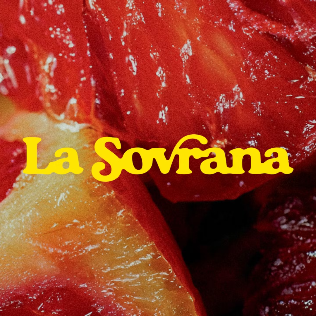 An image of La Sovrana press for Design Week