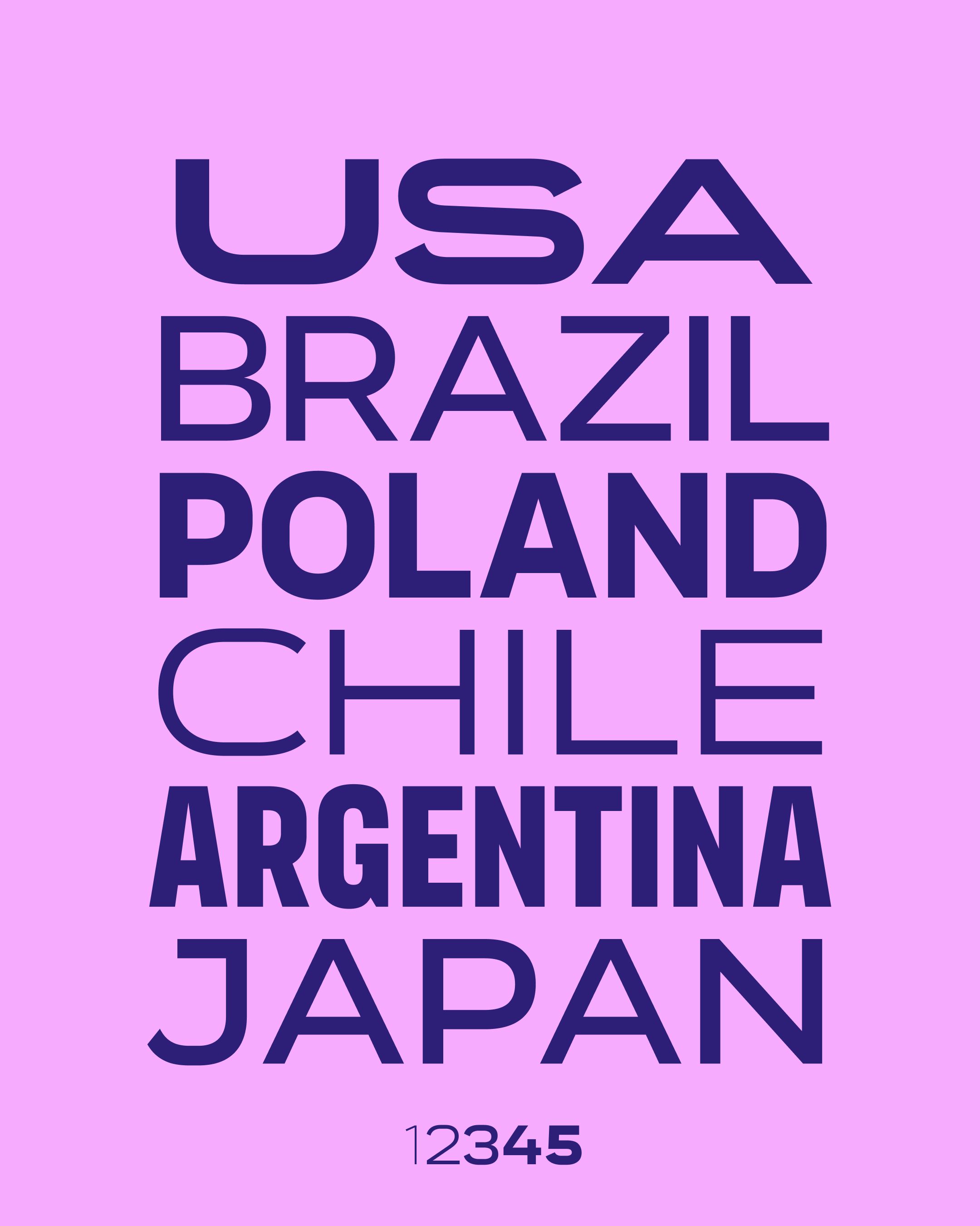 An image of Fifa U20 World Cup Chile type spec branding