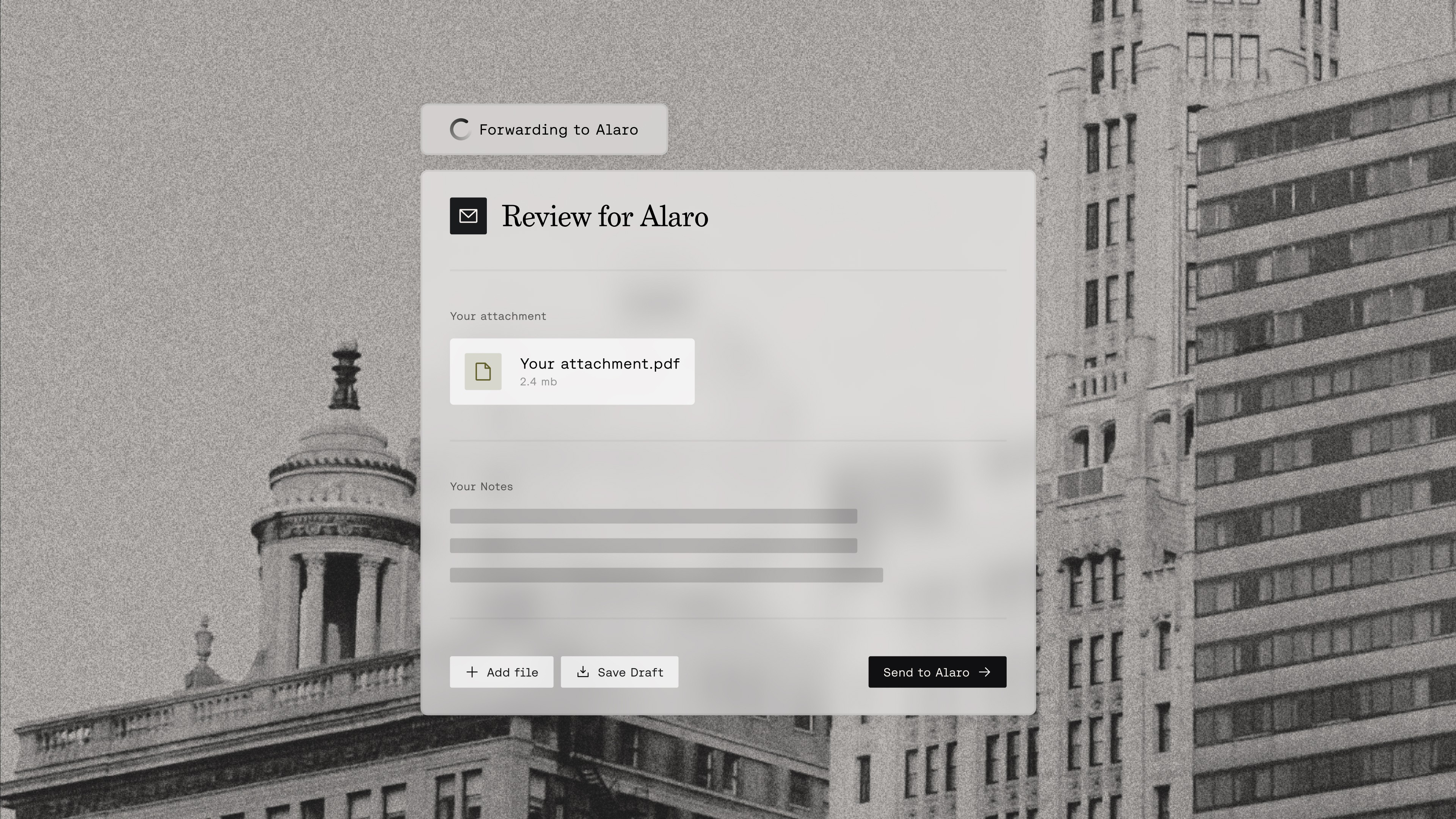 Alaro brand design legal law ai technology branding project