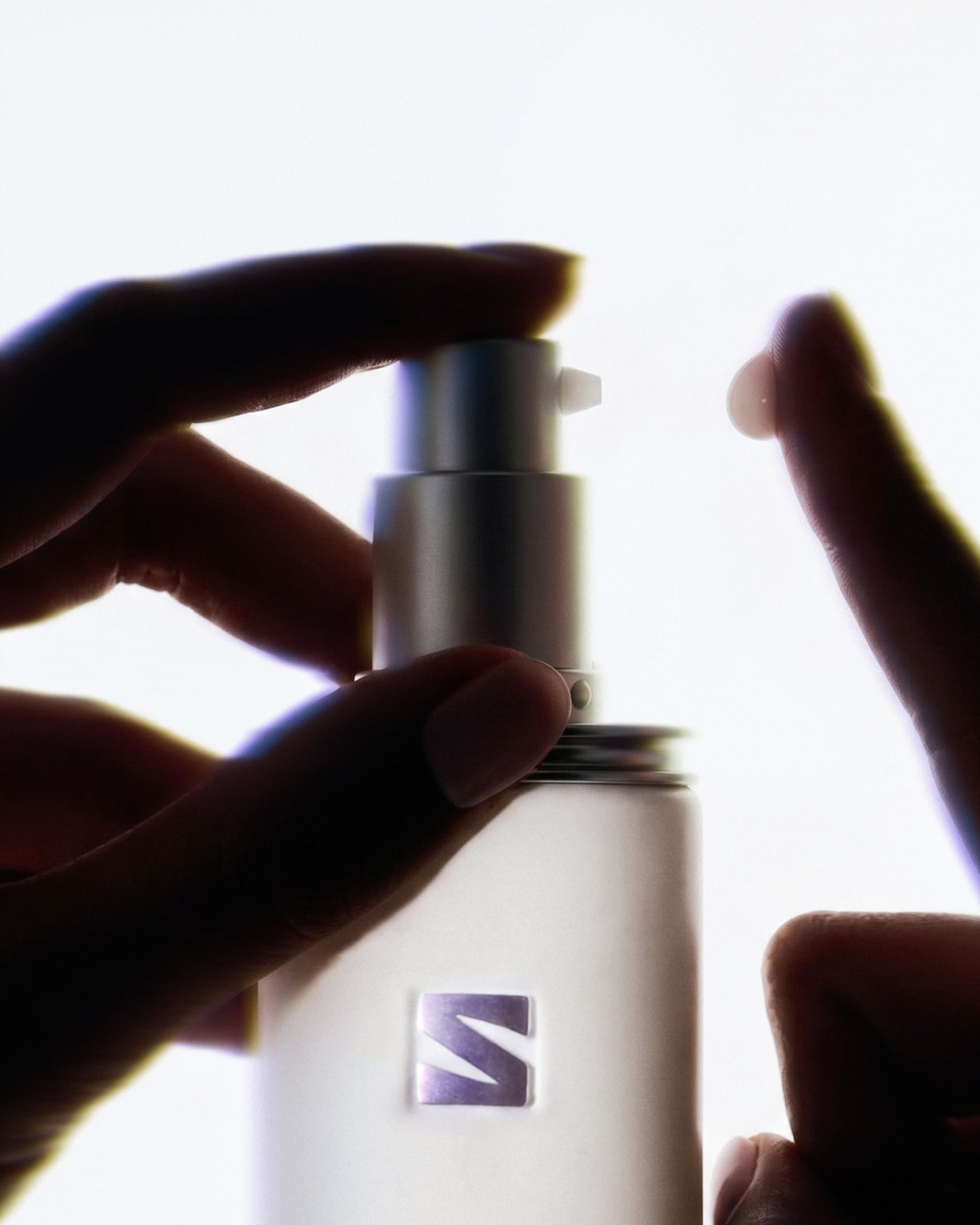 Sunlution skincare brand identity and packaging design by Justified Studio, a Parisian beauty brand inspired by light-conscious skincare and photoageing science