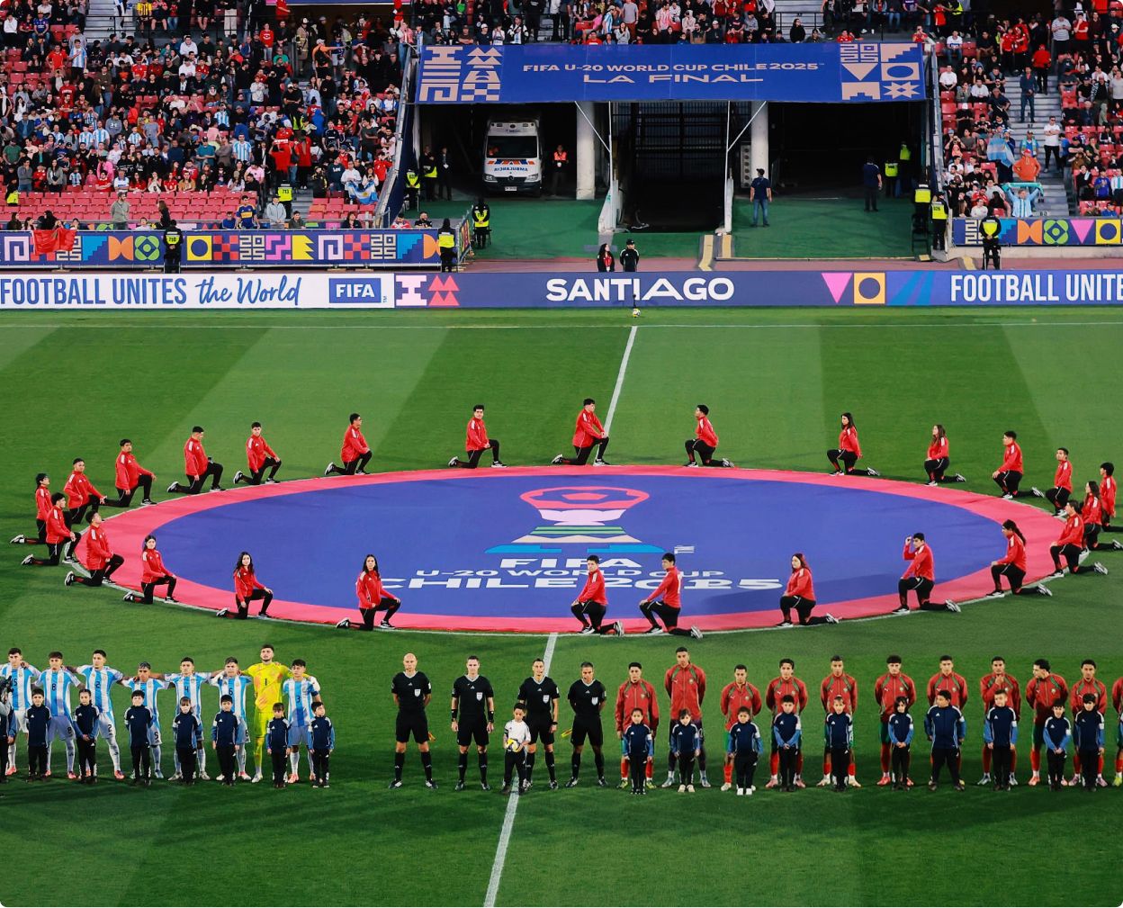 An image of FIFA u20 World Cup in Chile