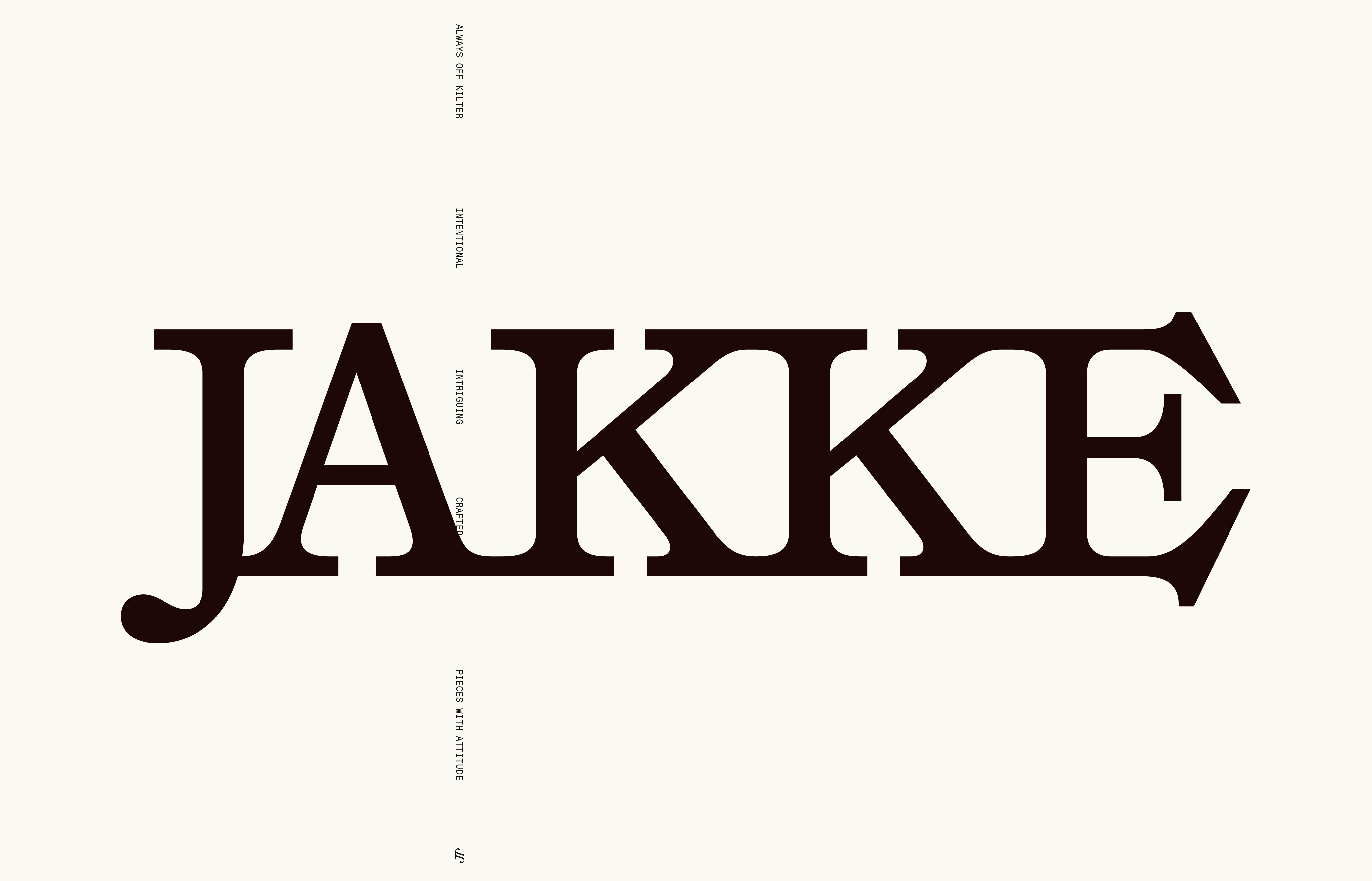 An image of Jake womenswear fashion brand showing the logo design