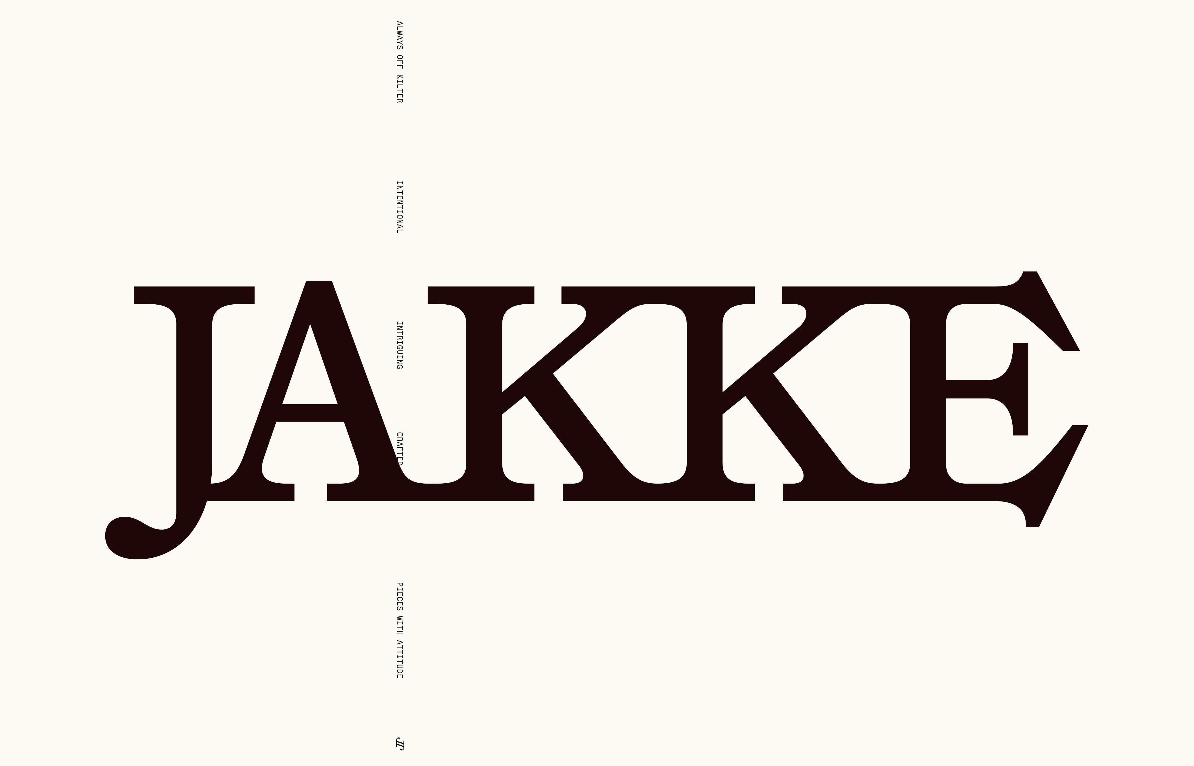 An image of Jake womenswear fashion brand showing the logo design