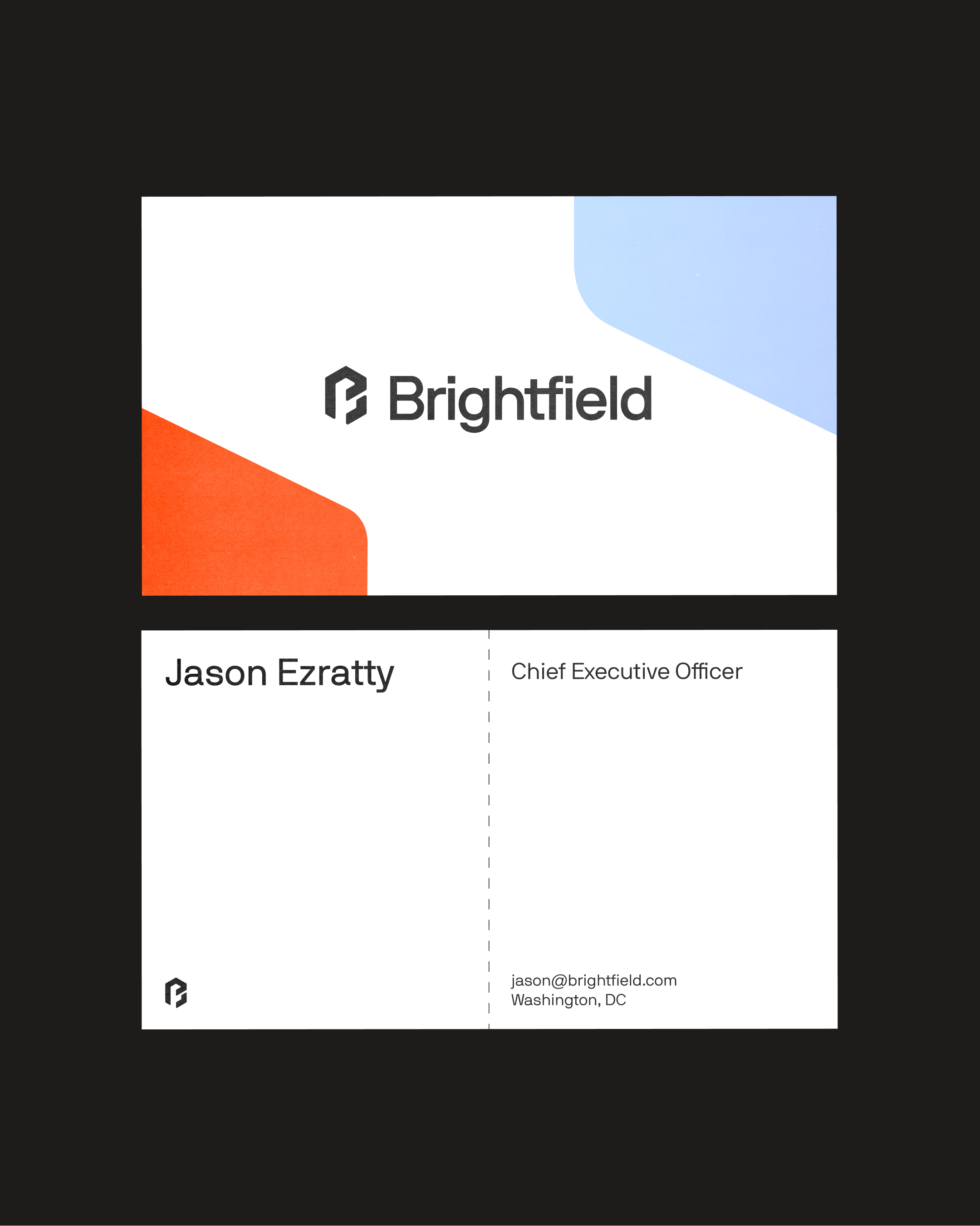Brightfield brand identity branding logo design brand system
