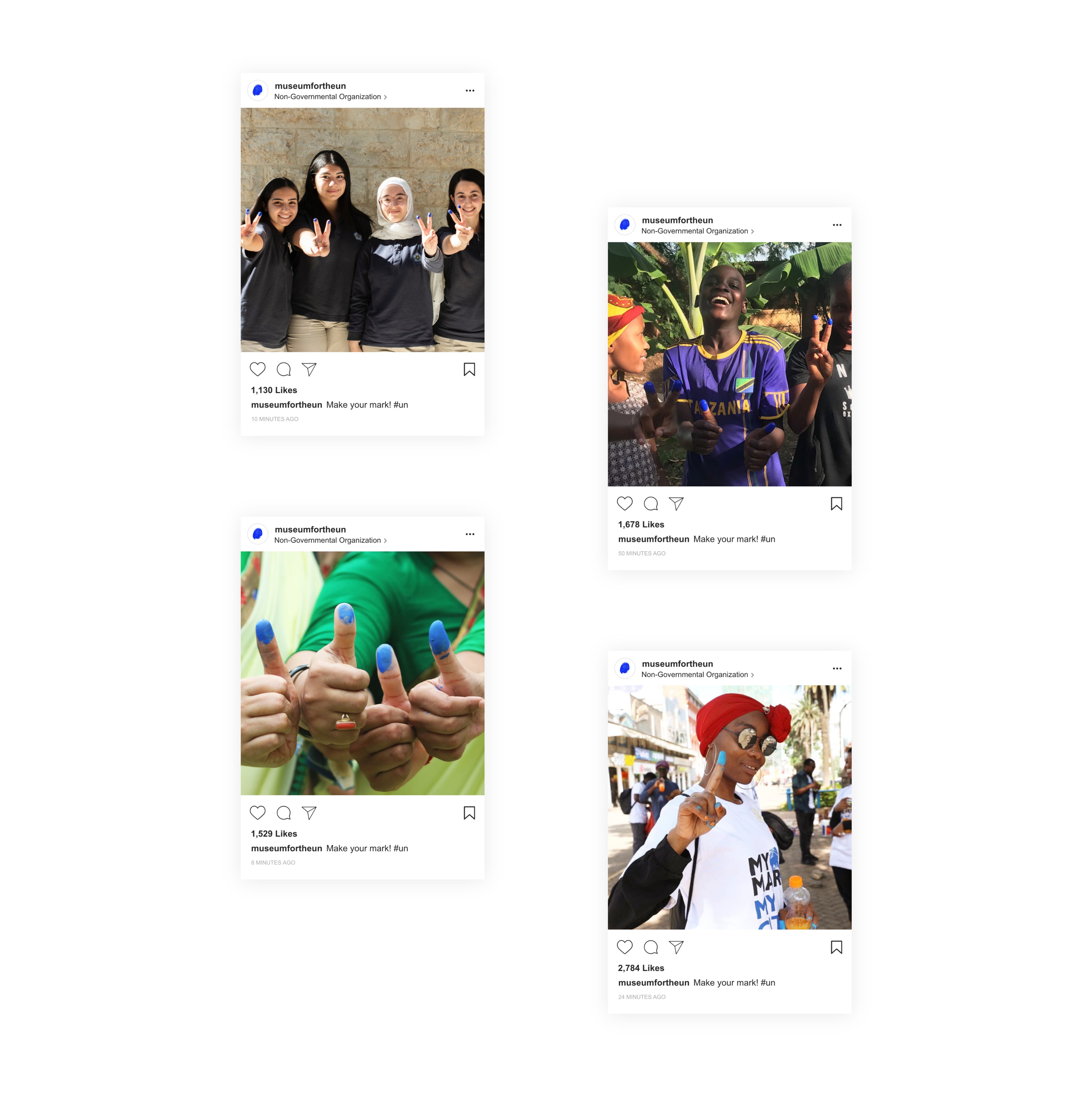 An image of The United Nations social media