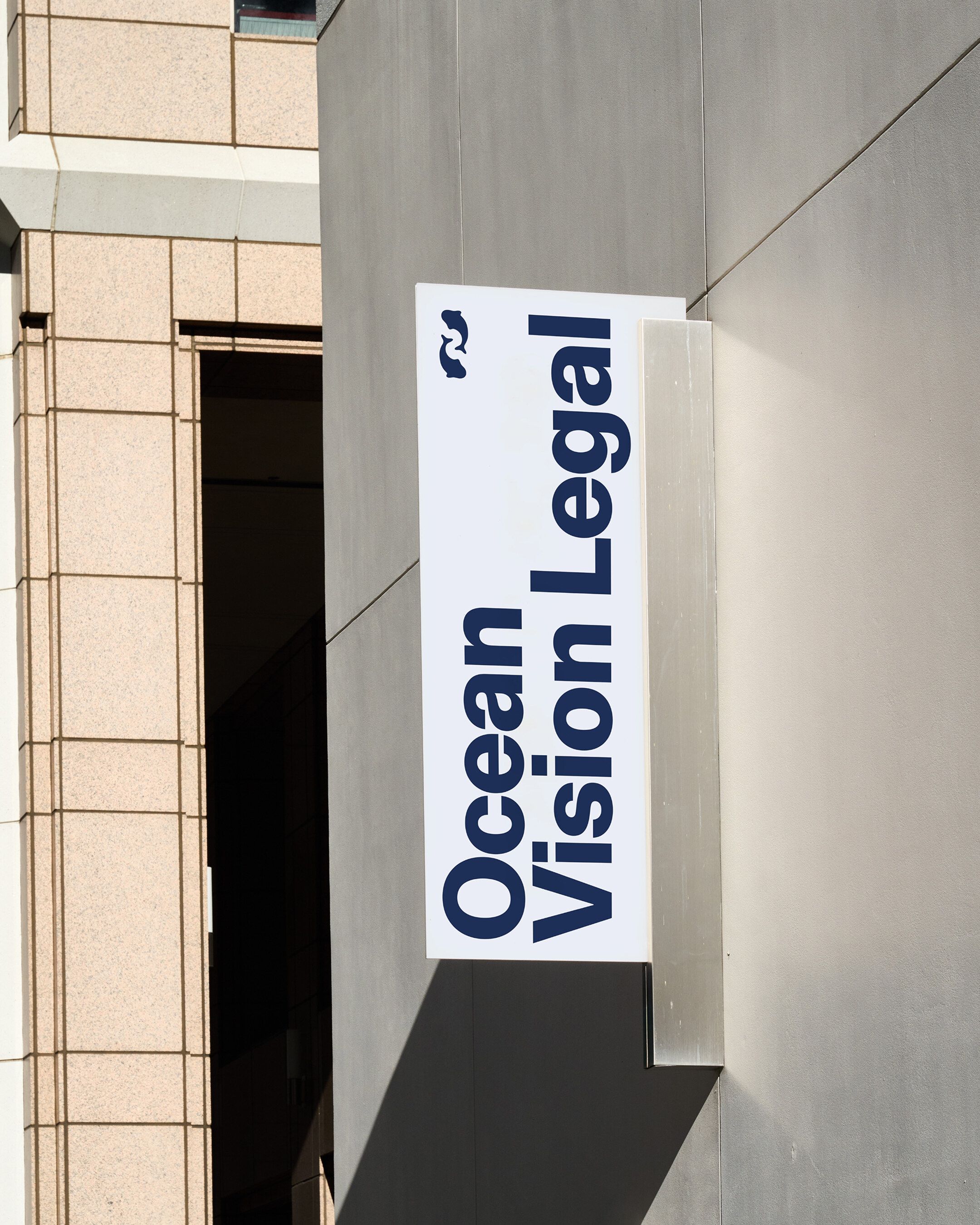 Ocean Vision Legal visual identity and branding project creative agency 