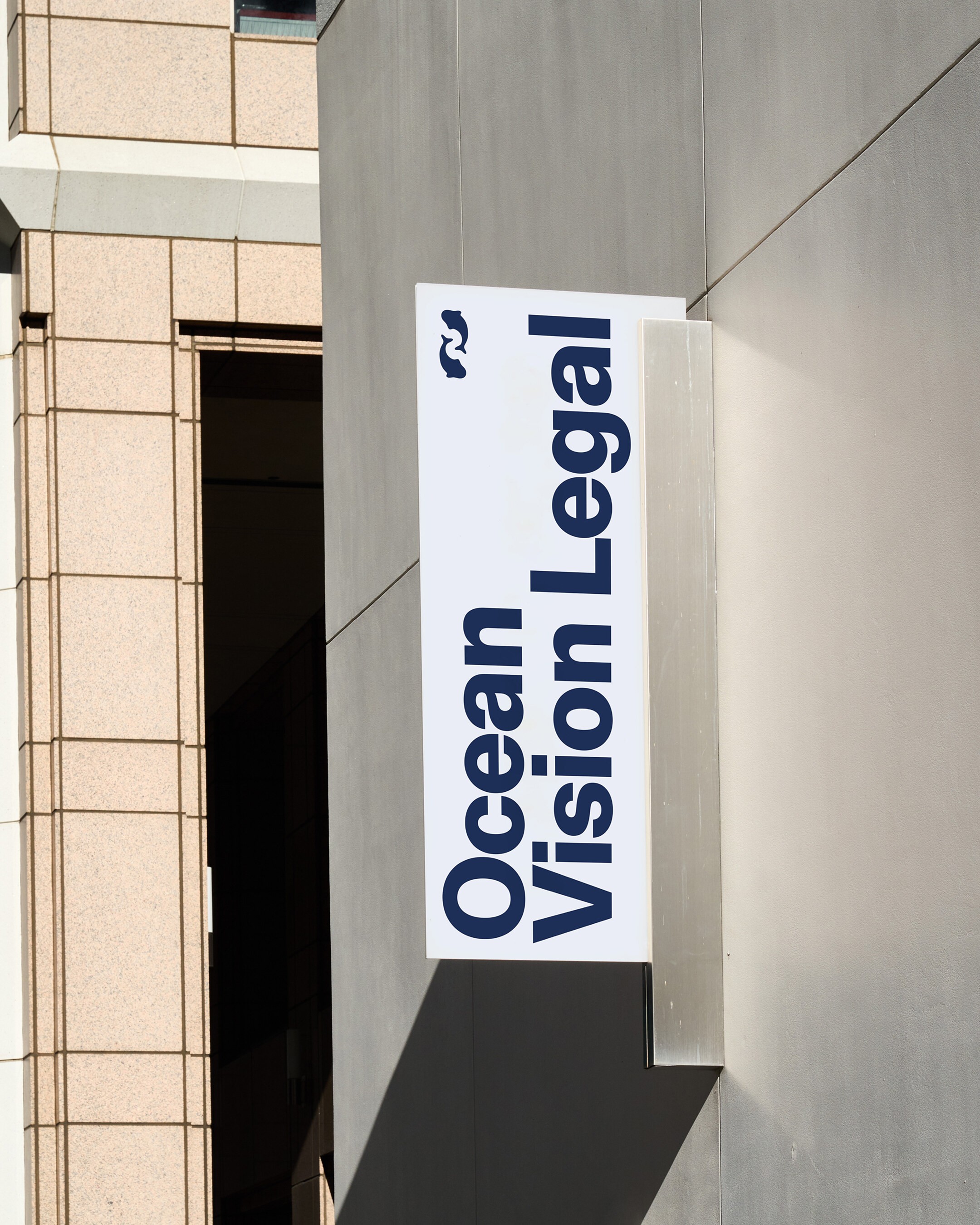 Ocean Vision Legal visual identity and branding project creative agency