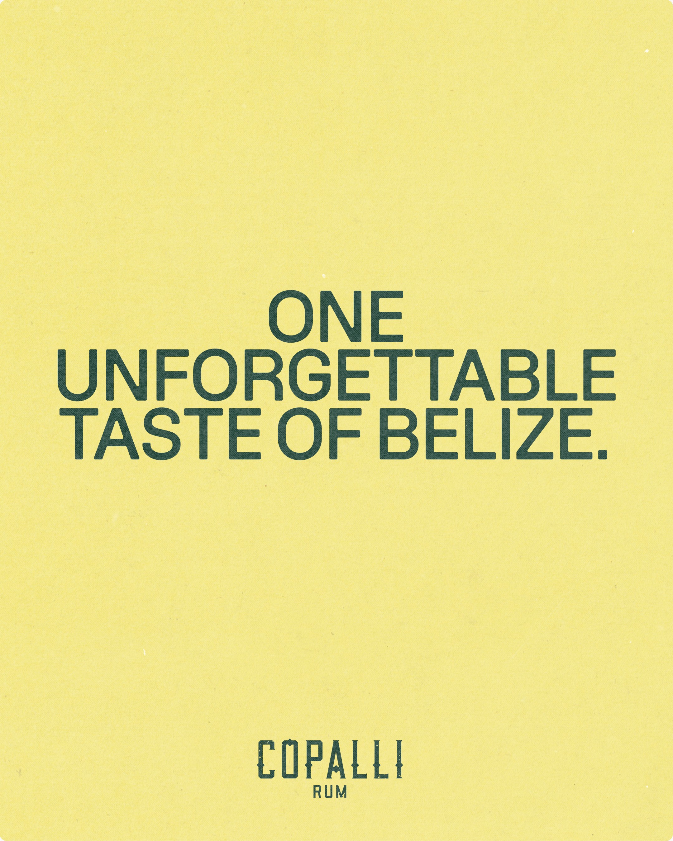 Copalli brand f&b rum belize environmental carbon branding editorial