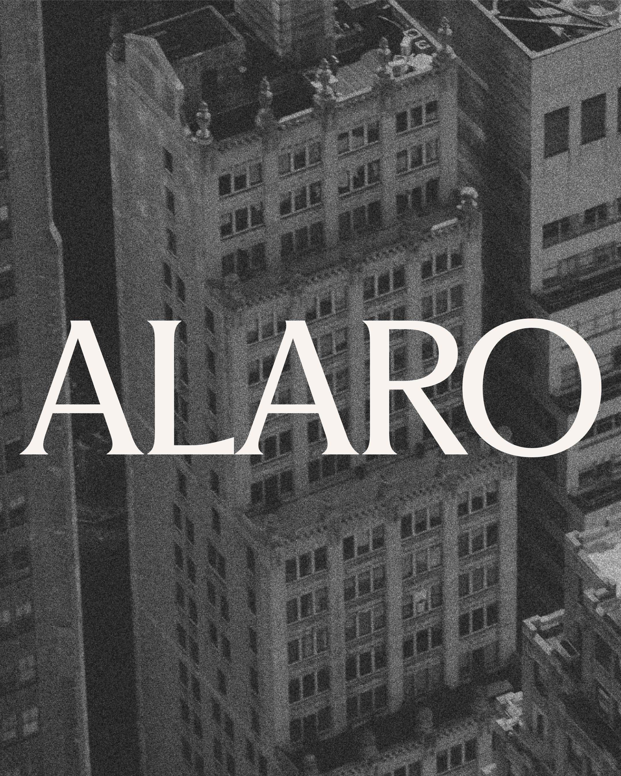 Alaro brand design legal law ai techonolgy branding project 