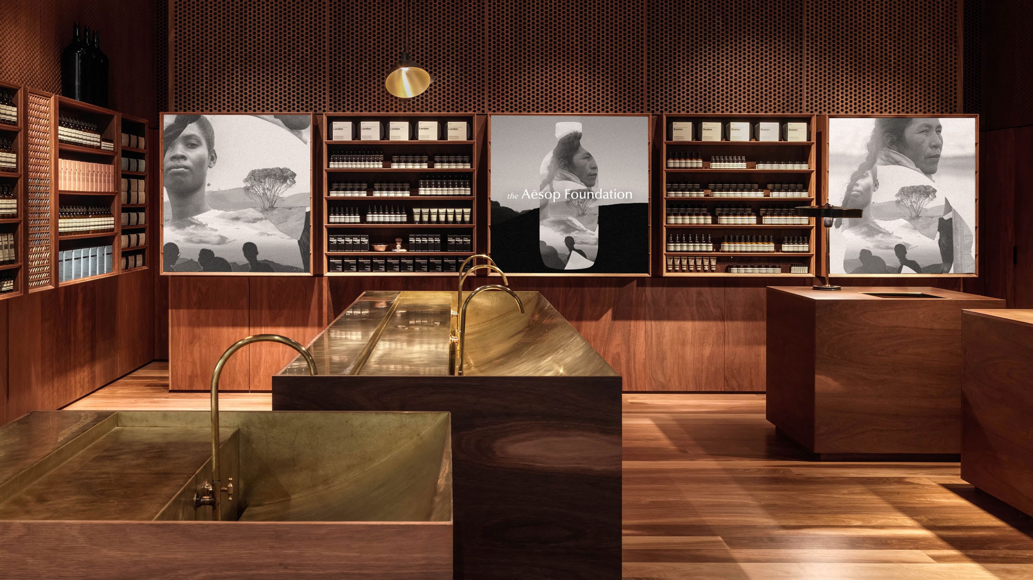 A Video of The Aesop Foundation showing the brand and photography Art Direction