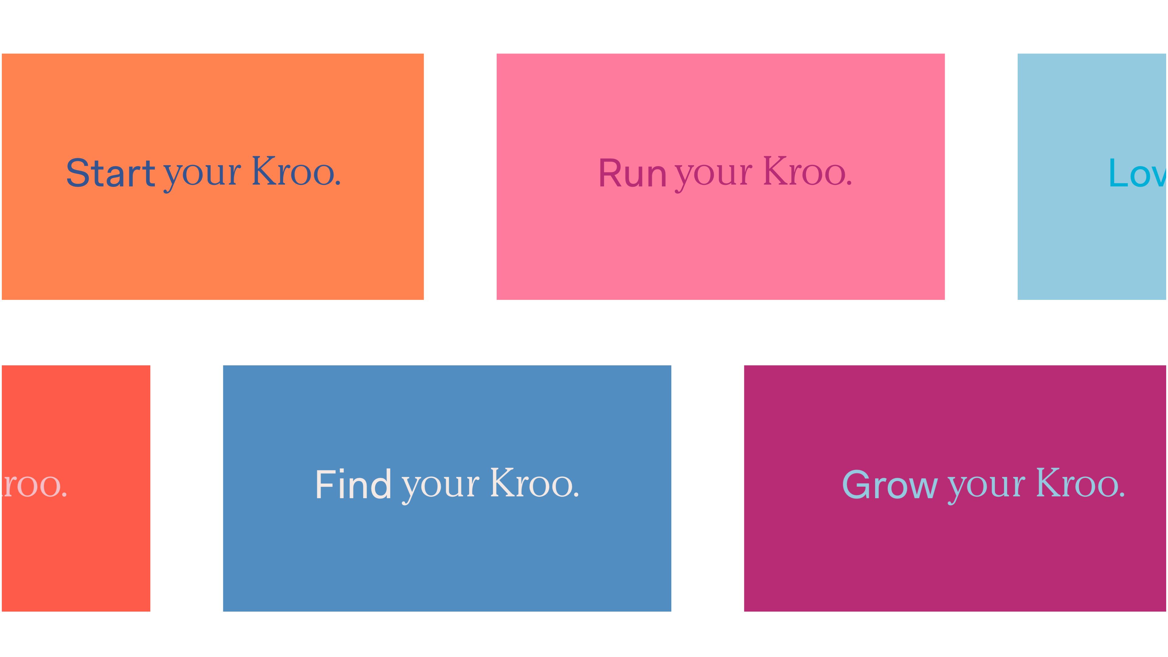 An image of Kroo bank strategy and messaging