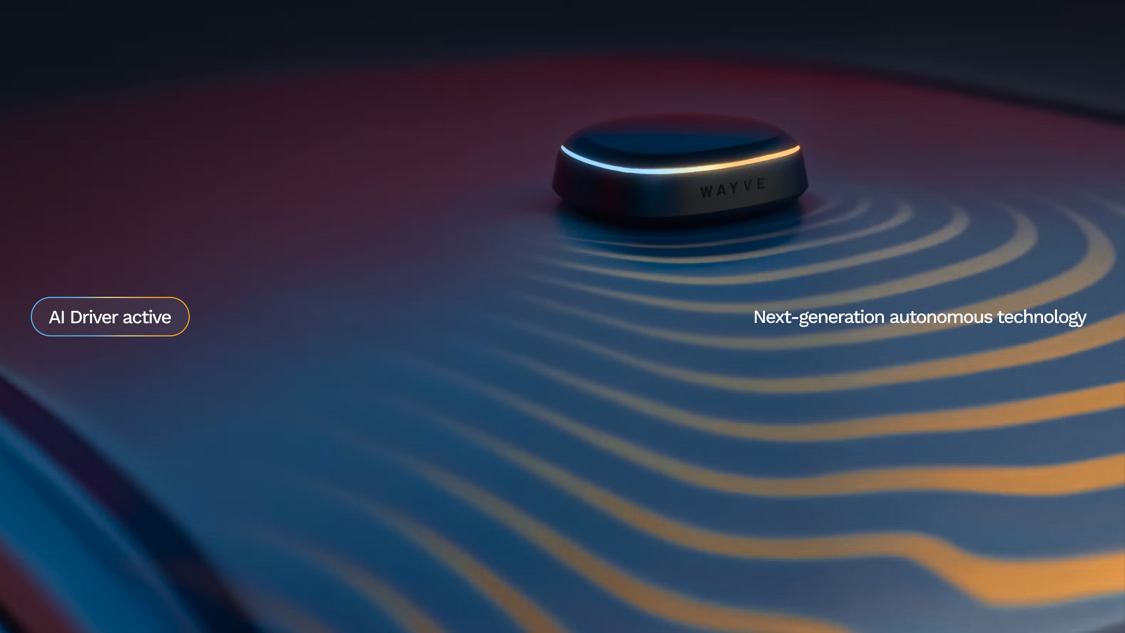 An image of Wayve AI interface design UI and UX