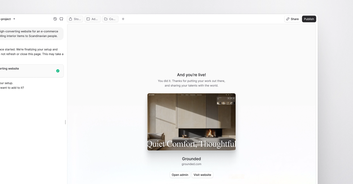 Medusa - Publish to production in Bloom