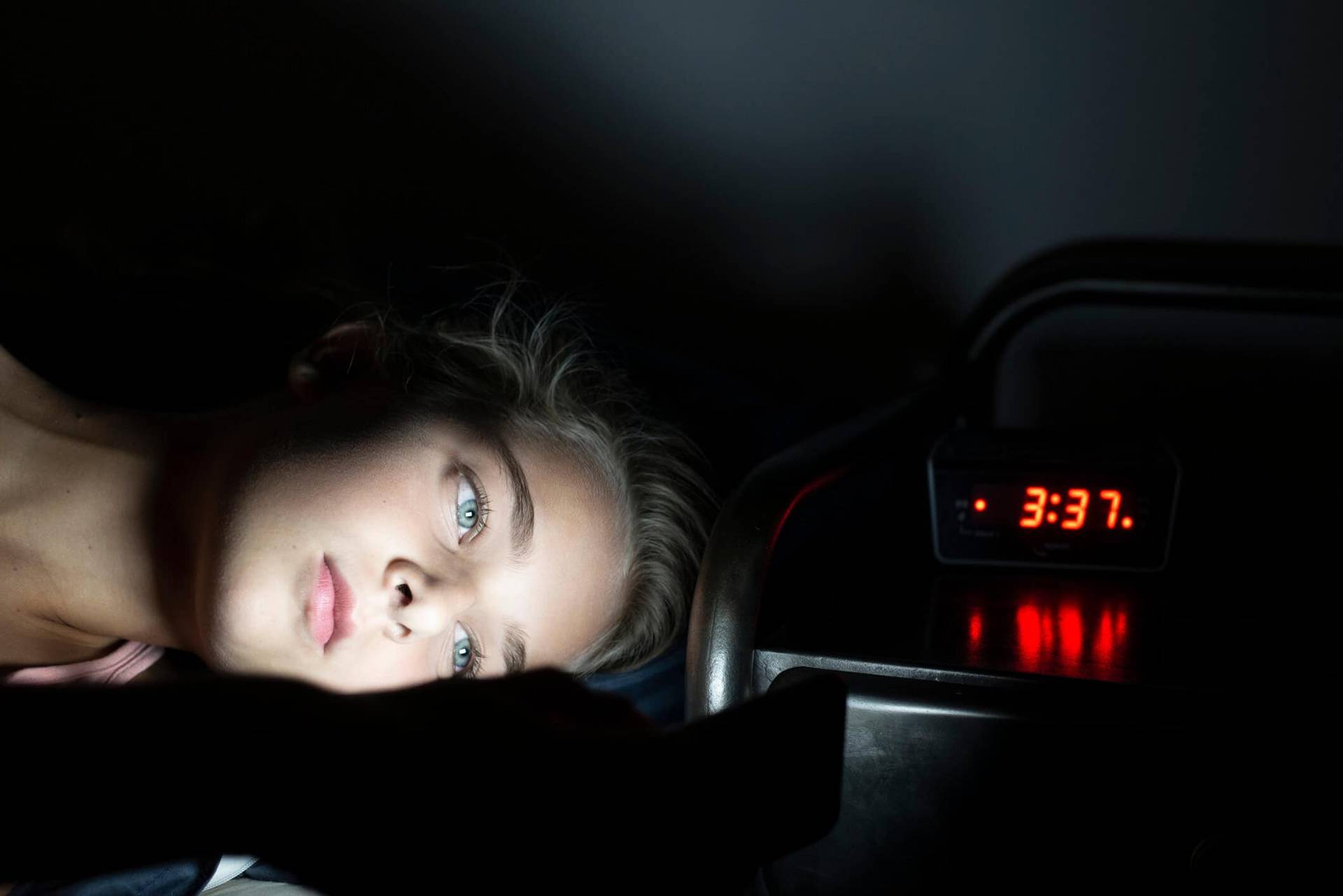 Insomnie stress téléphone