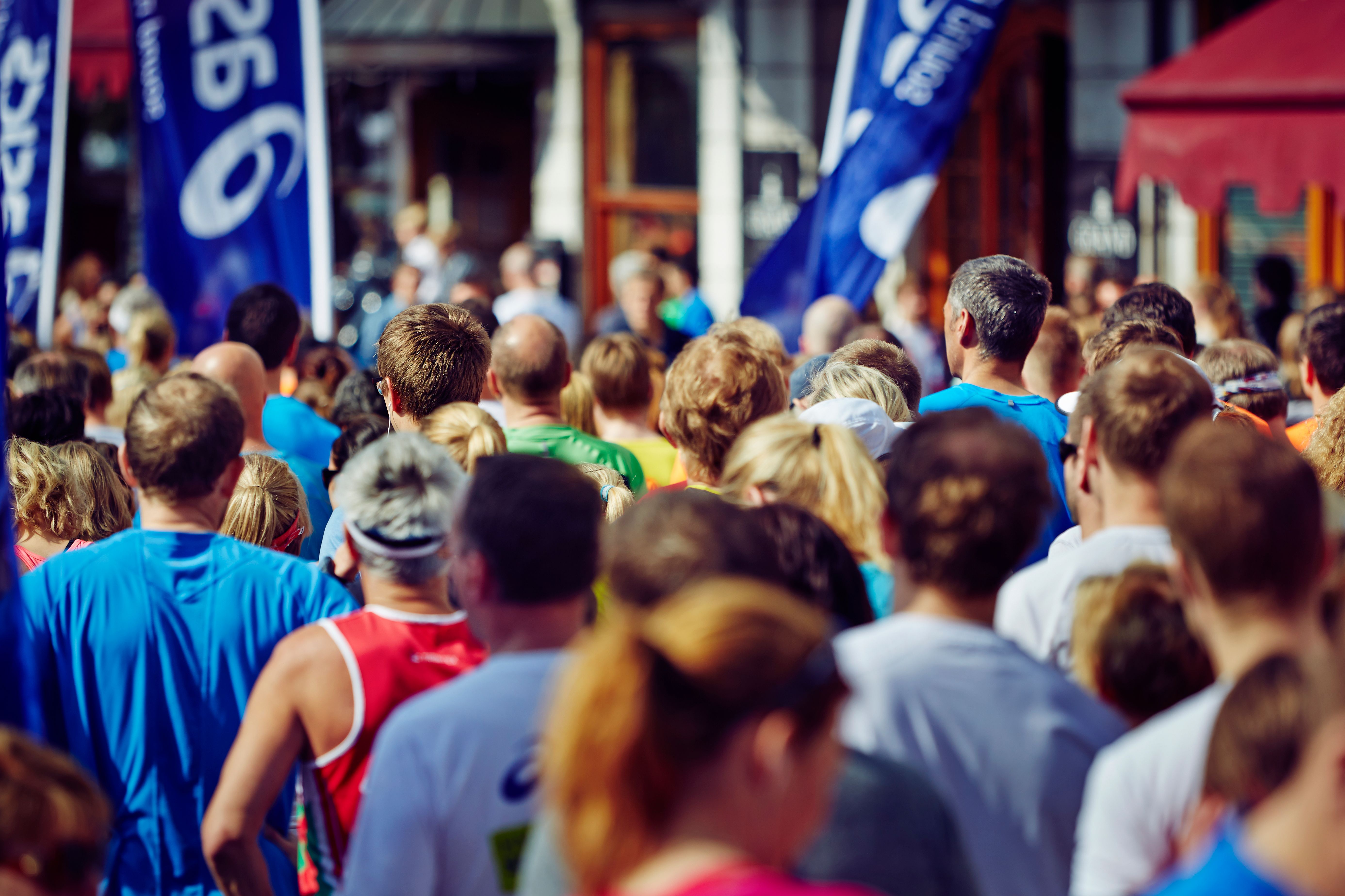 Picture of runners participating in a race