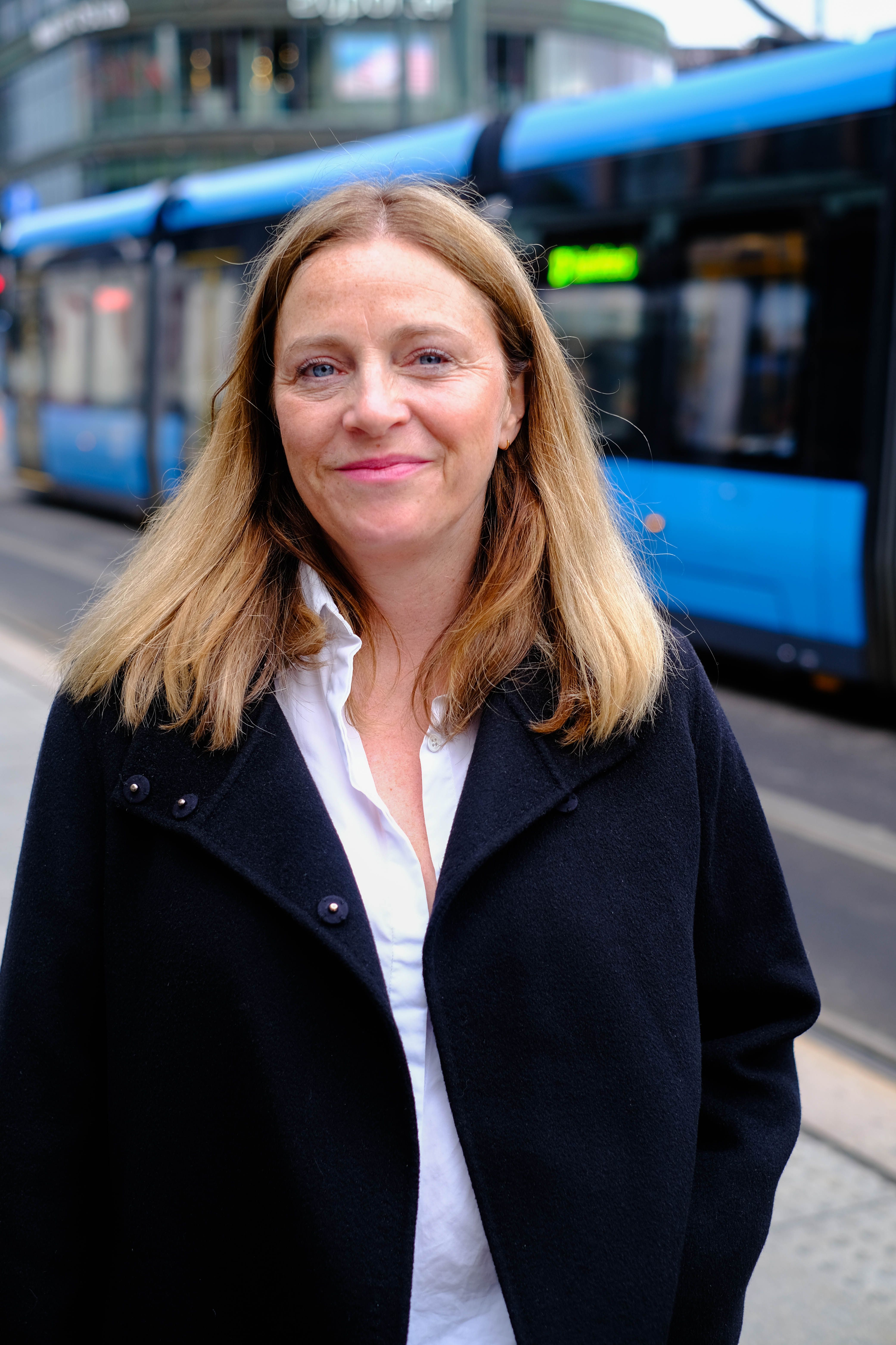 Portrettbilde av pressevakt i Ruter Karoline Berg