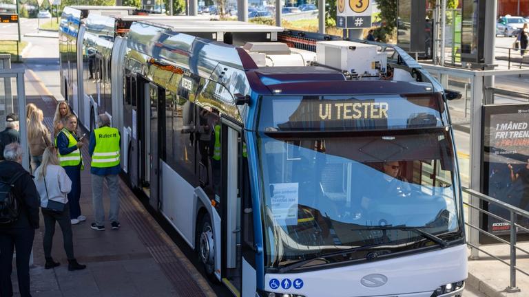 Lang buss øker kapasiteten
