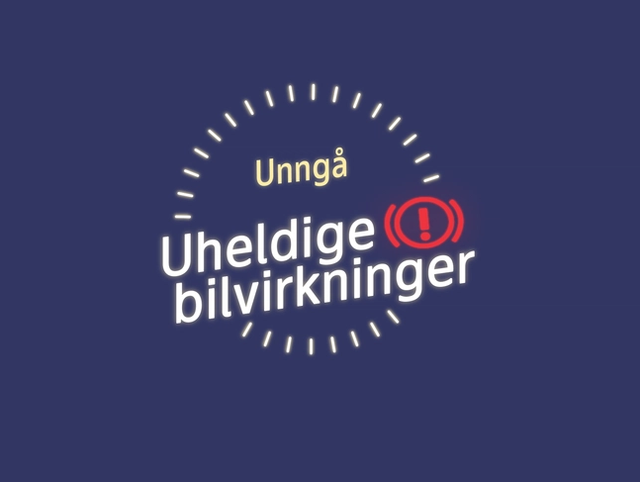 Et kampanjeslagord: Unngå bilvirkninger