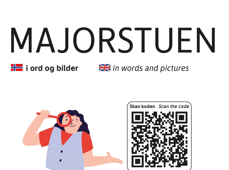 QR-kode som leder til historisk informasjon om ulike holdeplasser