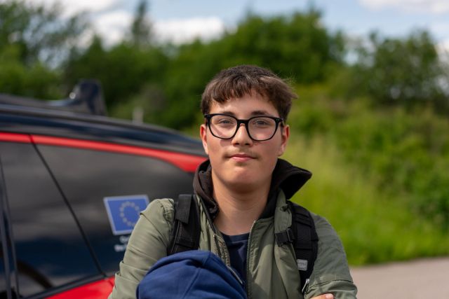 Daniel på 16 år har tatt over 100 turer med selvkjørende biler