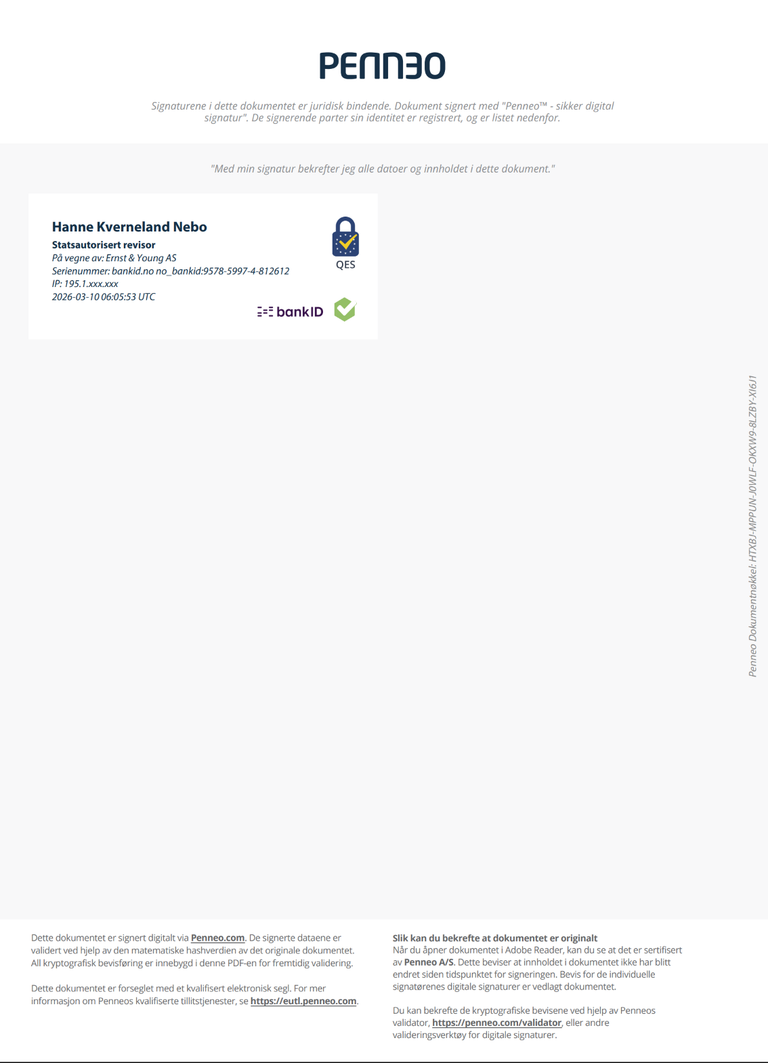 Revisors beretning årsrapport 2025 del 4