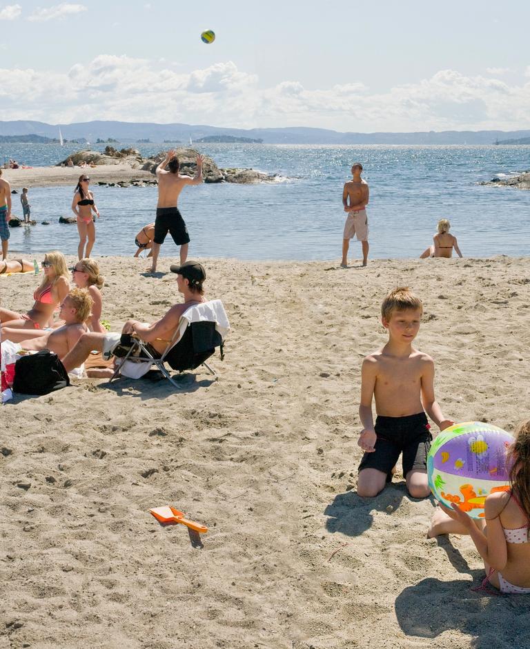 Strand og sommer