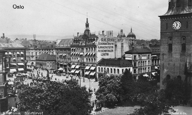 Historic picture from Stortorvet