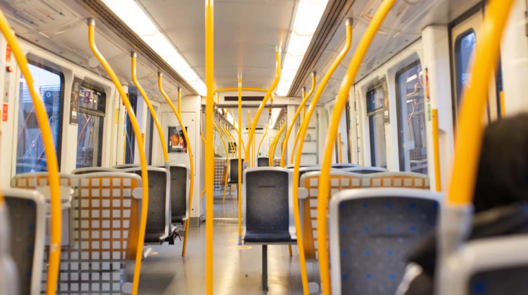 Empty metro