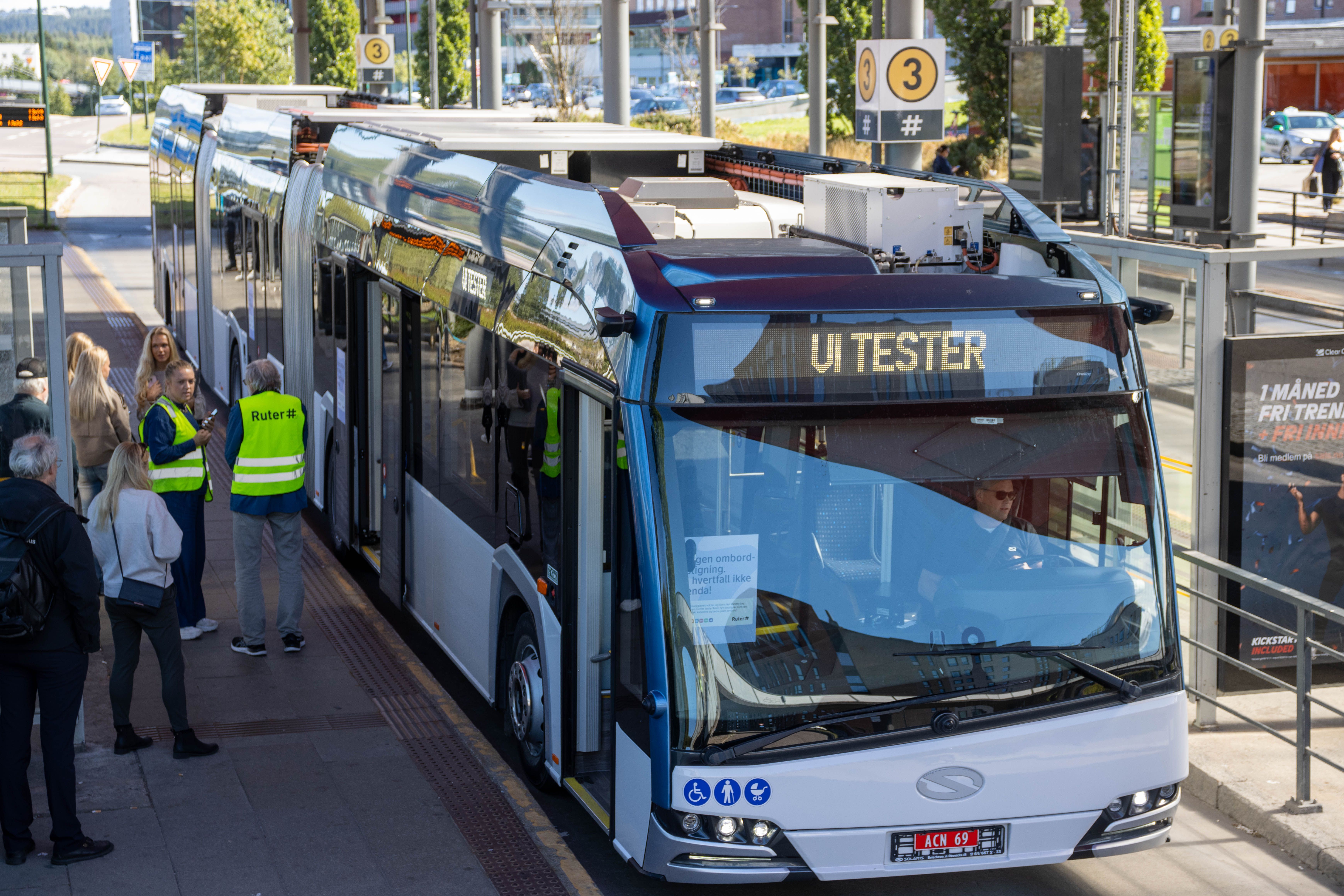 Lang buss øker kapasiteten