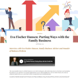 Eva Fischer Hansen: Parting Ways with the Family Business